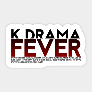 K-Drama Fever Sticker